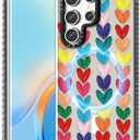 Toycamp for Samsung Galaxy S25 Ultra Case - Compatible with MagSafe Women Girls Cute Phone Cover Magnetic with Shockproof Protective Girly Kawaii Unique Designer for Samsung S25 Ultra Case, Hearts