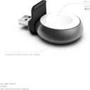 ZENS USB Charger (Charging Cable/Wireless Charger) Compatible with Apple Watch Series 5, Series 4, Series 3, Series 2 & Series 1 (USB-A Connector | MFI Certified)