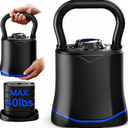 Adjustable Kettlebell，6-In-1 Quick Change Adjustable Kettlebell Set (6.5-40 LBS)