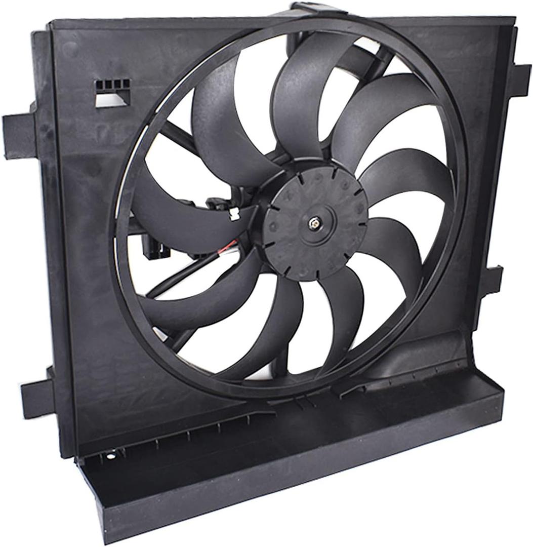 munirater Radiator Cooling Fan Assembly Replacement for 2013-2018 Sentra 1.8l L4 NI3115146