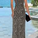 3 x PRETTYGARDEN Womens Summer Dresses Spaghetti Strap Floral Maxi Dress Sleeveless Long Bodycon Dresses Wedding Guest Dress (XXL)