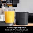 Ninja JC151 NeverClog BPA-Free Cold Press Juicer with Total Pulp Control and 2 One-Touch Programs (Machine Gray)