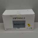 Amyoole Drinking Glasses Set of 8, 16oz Clear Highball Water Glasses, Stackable Lead-Free Hammered Glass Cups, Kitchen Drinkware Glassware for Cocktail, Beer, Juice, Iced Tea, Margaritas and Mixed Drinks