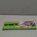 Stainless Steel Stove Gap Covers,Stove Gap Filler, Range Trim Kit, Stove Gap Guards, Heat Resistant and Easy to Clean, Easy retractable Length 13.8" to 27.5", Width 0.79",Black(2PCS)