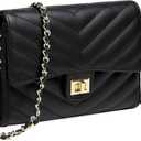 YAZEKOUS Small Crossbody Bags for Women, Small Purses Crossbody Purses for Women, Cell Phone Purse with Card Slots for Travel Daypack Black