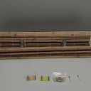 Radiance Cordless Bamboo Roman Shades for Windows - Flatstick Bamboo Blinds for Semi-Private Light Control - Easy to Lift & Fold Up Window Shades - Driftwood - 22.5 in. W x 64 in. L - (2216600E)