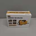 Cordless Tire Inflator Air Compressor Compatible With Dewalt 20V Battery, LIVOWALNY Portable Handheld Air Pump with Digital Pressure Gauge for Cars Motorcycles Bikes Sport Balls (No Battery)