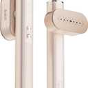 Travel Steamer for Clothes, 100-240V Dual Voltage Portable Garment Steamer, 1000W Travel Size Handheld Steamer & Iron 2 in 1 for Global & Europe Travel, Business, Home, Rose Gold