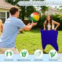 Granny Pants Yard Game Set, Granny Pants Party Outdoor Game with Bouncy Balls and Pump, Outdoor Tossing Games for Adults,Family Reunion Backyard Field Games Set