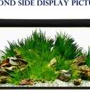 ELEBOX New 23" x 71" Fish Tank Background Paper Wallpaper 2 Sided Colorful Seaweed Water Plants Aquarium Poster Decorations