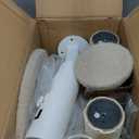 Made4Pets Floor to Ceiling Cat Tree 93-106'',Tall Cat Tower 5 Tiers, Adjustable Height, Stable Cat Tree Tower with Scratching Posts, Fluffy Condo, Hammock and Ball Toy for Indoor Cats/Kitten, Beige