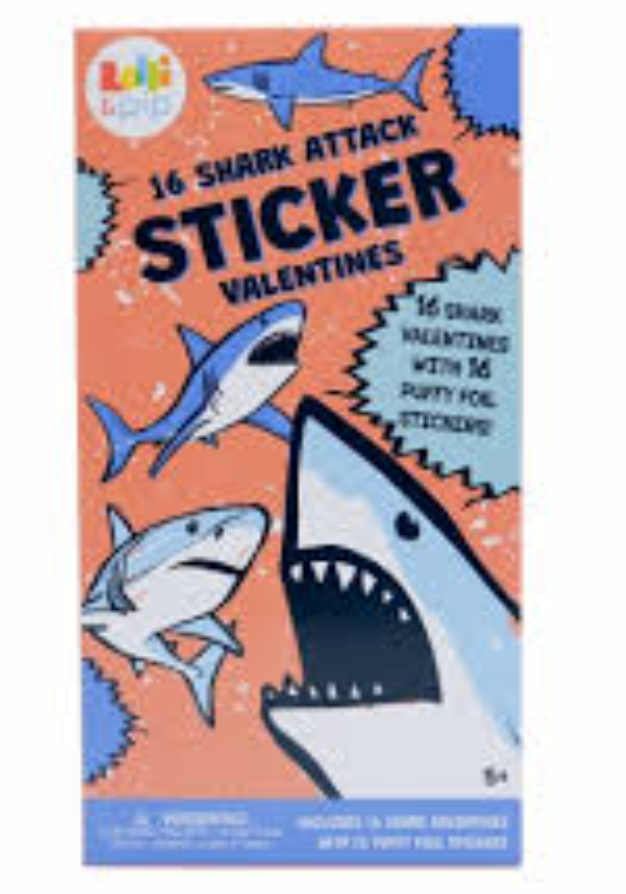 Lolli & Pip Card Sharks Sticker 16 pt 2 Pack