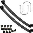 Club Car Rear Leaf Spring Kit, Golf Cart Rear Leaf Spring Kit Suitable for Club Car DS Golf Cart, OEM#: 1010974/103629001, 1015583/102506601, 1012180, 102506401 (Set of 2)