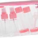 Travel Bottle Set, 11PCS Pink Travel Bottles for Toiletries, Travel Accessories, Leak Proof Refillable Squeezable, Empty Containers with Bag for Toiletries, Cosmetic, Shampoo, Conditioner, Lotion
.