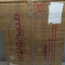 GTPLAYER Gaming Chair, Computer Chair with Footrest and Lumbar Support, Height Adjustable Game Chair with 360-Swivel Seat and Headrest and for Office or Gaming (Snow White)