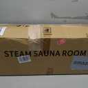 X-Vcak Upgraded Portable Sauna for HomeRelaxation, Steam Sauna for Home with Steamer, Remote Control, Folding Chair, 9 Levels