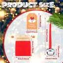 Quelay 50 Sets Christmas Believe Bells Ornaments Polar Sleigh Bell Decorations Silver Christmas Bells Bulk Xmas Party Gifts Favors Tags Silver Sleigh Jingle Bell for Xmas Tree Decor(50 Sets)