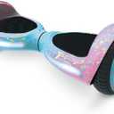 Hover-1 My First Hoverboard Electric Self-Balancing Hoverboard for Kids with 5 mph Max Speed, Dual 150W Motors, 6.3 Tires, 3 Miles Max Range, and LED Headlights (Pink Spots)