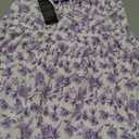 Scarlet Darkness Floral Corset Dress for Women Ruffle Mini Dress Summer Sundress 2XL,  Purple White Floral