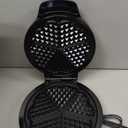 Mueller Heart 5 Waffle Maker, Waffle Iron, Adjustable Browning Control & Nonstick, Cool Touch Handle, Easy to Clean, Small Kitchen Appliances