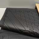 Original Cargo Mat Fit for Honda Pilot 2023-2026: Cargo Liner with Backrest Mat Behind 3rd Row Back Seat Protector - All Weather Protection Waterproof Trunk Mat with Back Seat Cover Pilot Accessories