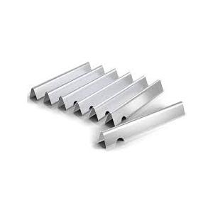 QuliMetal 66033 Flavorizer Bars for Weber GS4 Genesis 2 E410/E415/E435, Grill Parts for Weber Genesis II LX E440 Series Gas Grills, 17" SUS304 Stainless Steel Grill Parts for Weber 66033 66796