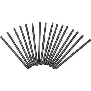 16PCS Chrome Pushrods, LS 5/16" Diameter Hardened 7.400" Chrome Pushrods Fit for GM LS1, LS2, LS3, LS6, L92, L99