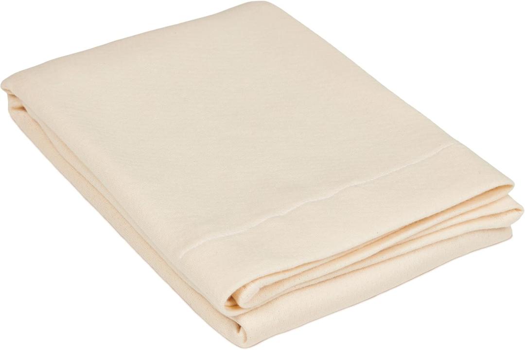 Snuggle-Pedic Pillow Case - Body 20" x 54" White Pillow Cases w/Breathable Stretch Knit Cotton