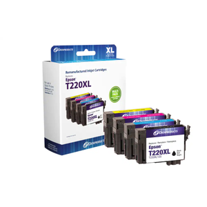 Dataproducts Epson® T220XL Black Cyan Magenta Yellow High Capacity Inkjet Cartridges