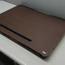 Laptop Desk for Bed, SAIJI XX-Large Foldable Bed Tray Table for Eating Breakfast, Writing, Working, Gaming, Drawing with Storage Drawer, Handrest Bookstand, Tablet Stand, Phone Stand(Black Cherry)