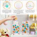 2 x 2 Pack Magnetic Reward Jar for Kids Star and Heart Incentive Jars for Classroom Toddlers Potty Training Reward Home Training for Boys Girls,Star and Heart