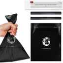 Car Trash Bag,2 Rolls of Garbage Bags (40 Garbage Bags Total) For Multipurpose Mobile Phone Stand Trashcan, Car Accessories Hanging Garbage Can