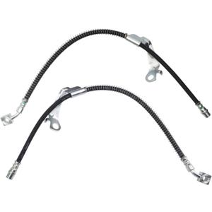 TRQ Brake Hose Set Compatible with 2010-2016 Buick LaCrosse 2014-2017 Regal