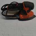 BLACK+DECKER Mouse Detail Sander, Compact with IRWIN QUICK-GRIP Clamps, One-Handed, Mini Bar, 6-Inch, 4-Pack (BDEMS600 & 1964758)