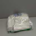 10 Pack White Vases, 8 Inch Plastic White Bud Vases Bulk for Flowers Pampas Grass, Tall Unbreakable Ceramic Look Small Plastic Flower Vases for Centerpieces Home Table Decor