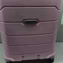 Samsonite Freeform Large Checked Luggage with Dual 360 Spinner Wheels - TSA Lock, Airline-Approved - Lightweight Durable Polypropylene Expandable Hardshell - Pink Rose
