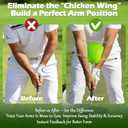 Golf Training Aid6PCS Golf Swing Trainer Set for Posture Correction Practice,Golf Swing Training Aid,Golf Training Aids Suitable for Golfers Indoor/Outdoor Warm-Up