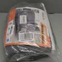 VANSOFY Recliner Loveseat Cover with Middle Console Stretch Reclining Sofa Slipcover for 2 Seat Jacquard Reclining Couch Sofa Covers Furniture Protector with Elastic Straps Bottom (Dark Gray)