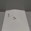 Metal Silver and Gold Snowflake Wreath for Front Door Winter Hanging Wreaths Winter Hanging Vintage Rustic Snowflake Welcome Sign for Porch Wall Home Outdoor, 12 Inch