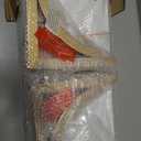 YGEOMER 4 Different Sizes Floating Shelves for Wall Decor, White and Gold
Rustic wood shelves in mixed sizes for flexible combined storage. Fits bathroom, kitchen, living room, bedroom and office.