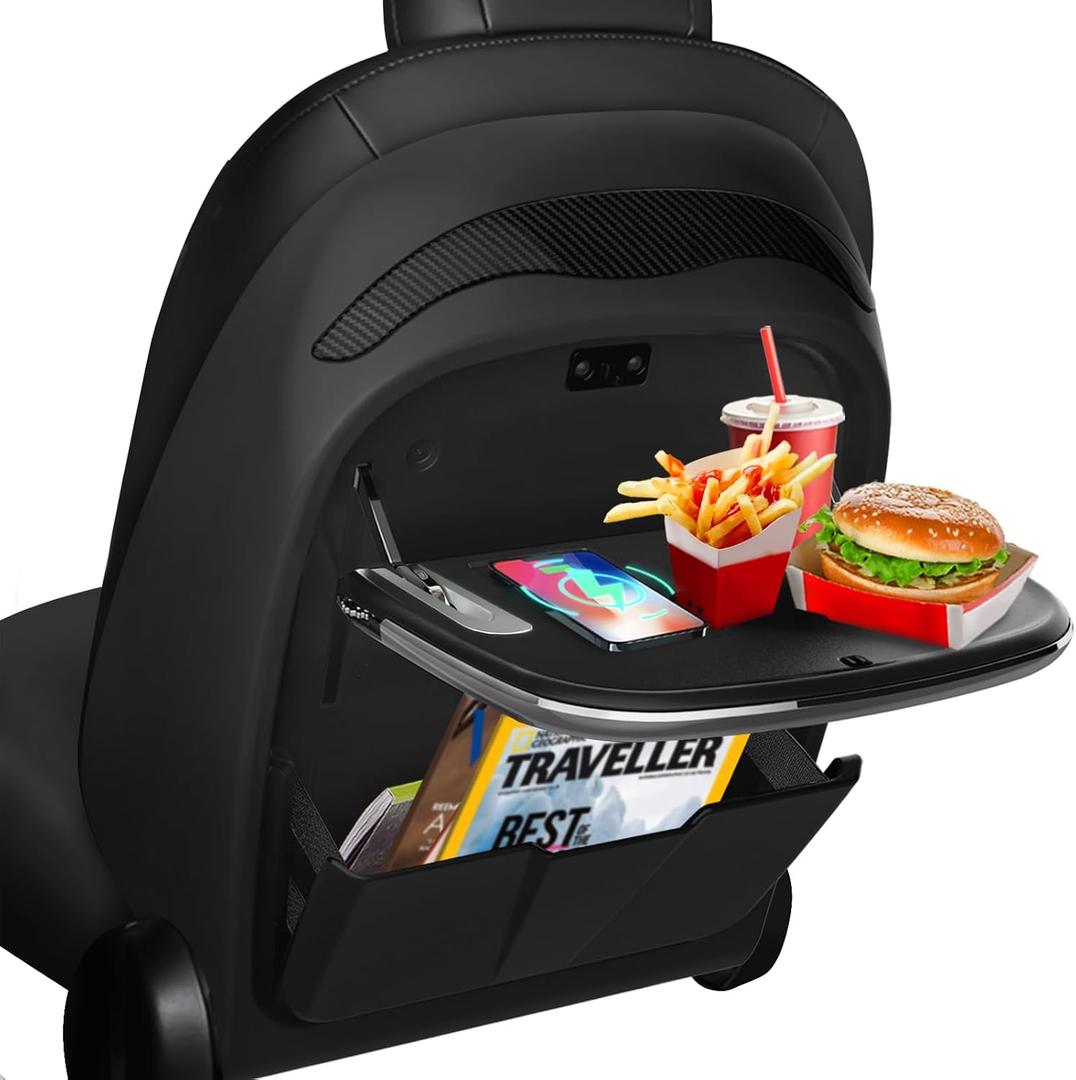 Back Seat Tray Table for Tesla Model 3/Y/S/X, Laptop Food Tray for Tesla