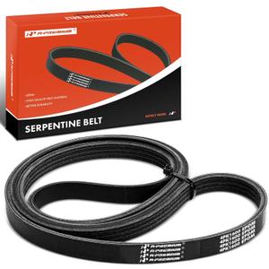 A-Premium Engine Serpentine Drive Belt Compatible with Honda Civic 2006-2011 1.3L, Civic 2012-2015 1.5L & Acura ILX 2013-2013 1.5L, FULL HYBRID EV-GAS (FHEV)