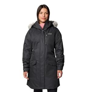 Columbia Women's Suttle Mountain Long Insulated Jacket, 2024 Black, Large