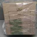 AKOZLIN Huge Jewelry Box Organizer Functional Extra Large Leather Jewelry Storage Case for Women Girls Ring Necklace Earring Bracelet Holder Organizer with Mirror (Champagne)