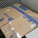 Baby Gate No Drilling, 29"-40" Auto Close Dog Gate Indoor for Doorways & Stairs, Pressure Mounted Adjustable Pet Gate, Easy Walk Through Child Gate for Children & Pets Stroller Friendly, White