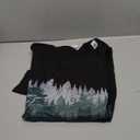 Night Nature Wildlife Trees Outdoor Forest T-Shirt (Small, Black)