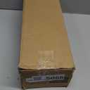 WOPITUES Wood Floating Shelves Set of 6, Shelves for Wall Decor, Farmhouse Shelf for Bedroom, Bathroom Storage Shelves, Book Shelves for Living Room - Rustic Brown (16.5 Inch)