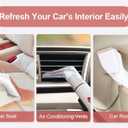 Upholstery Carpet Cleaner, MUJERBAY 12Kpa Portable Spot & Stain Cleaner Shampooer, Move with Universal Wheels & Handle, 1.18-inch Deep Cleaning Machine for Couch, Stairs, Car & Messes.