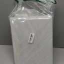 Large Closet Storage Baskets Bins with Lids 4 Pack, Storage Baskets for Organizing Shelves Nursery Bedroom, Home Dorm Closet Organizers Cubes for Clothes Toys Blanket Book - Stackable -14x10x9.5 (White with Grey)