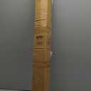 Tension Curtain Rod 51-165In(4.25-13.75Ft), Extra Long Outdoor Curtain Rod No Drilling for Window or Bathroom Patio, Adjustable Spring Shower Rod, Easy to Install Never Rust, Rod Diameter 1.26In-Black